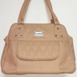 Handbags for Girls, Ladies & Women's - Beige Colour Spacious Shoulder Bag - Best Fit For Office Use, Daily Use
