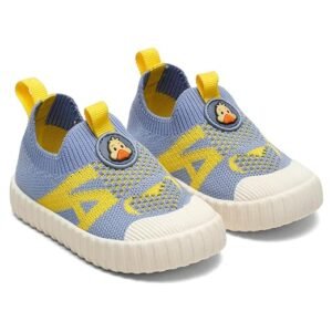 ONYC Ducky Toddler Girls First Step Slip-On Sneakers